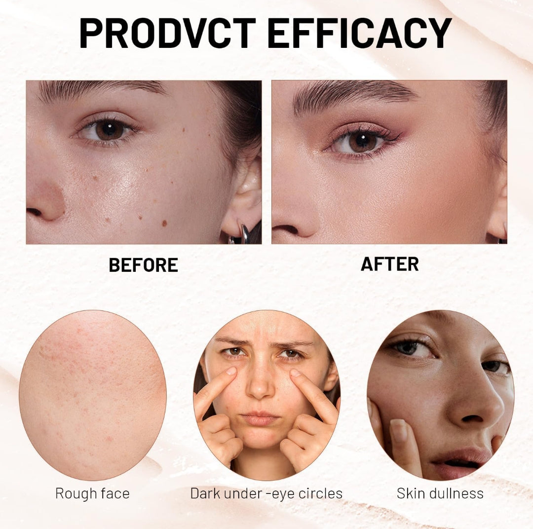 2-in-1 Luxury Stick Foundation with Built-in Brush